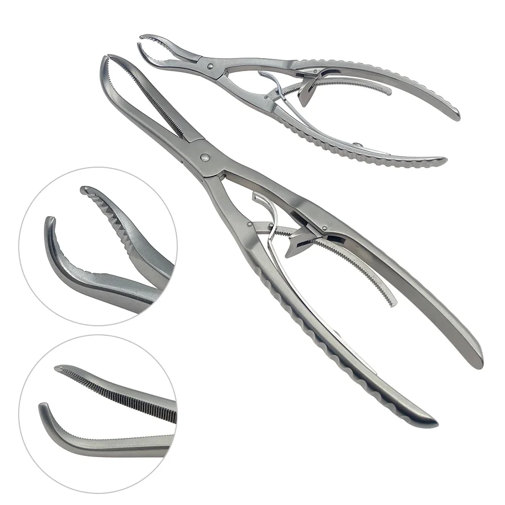 Щипцы для удержания кости зубчатые щипцы уменьшения костей из нержавеющей стали