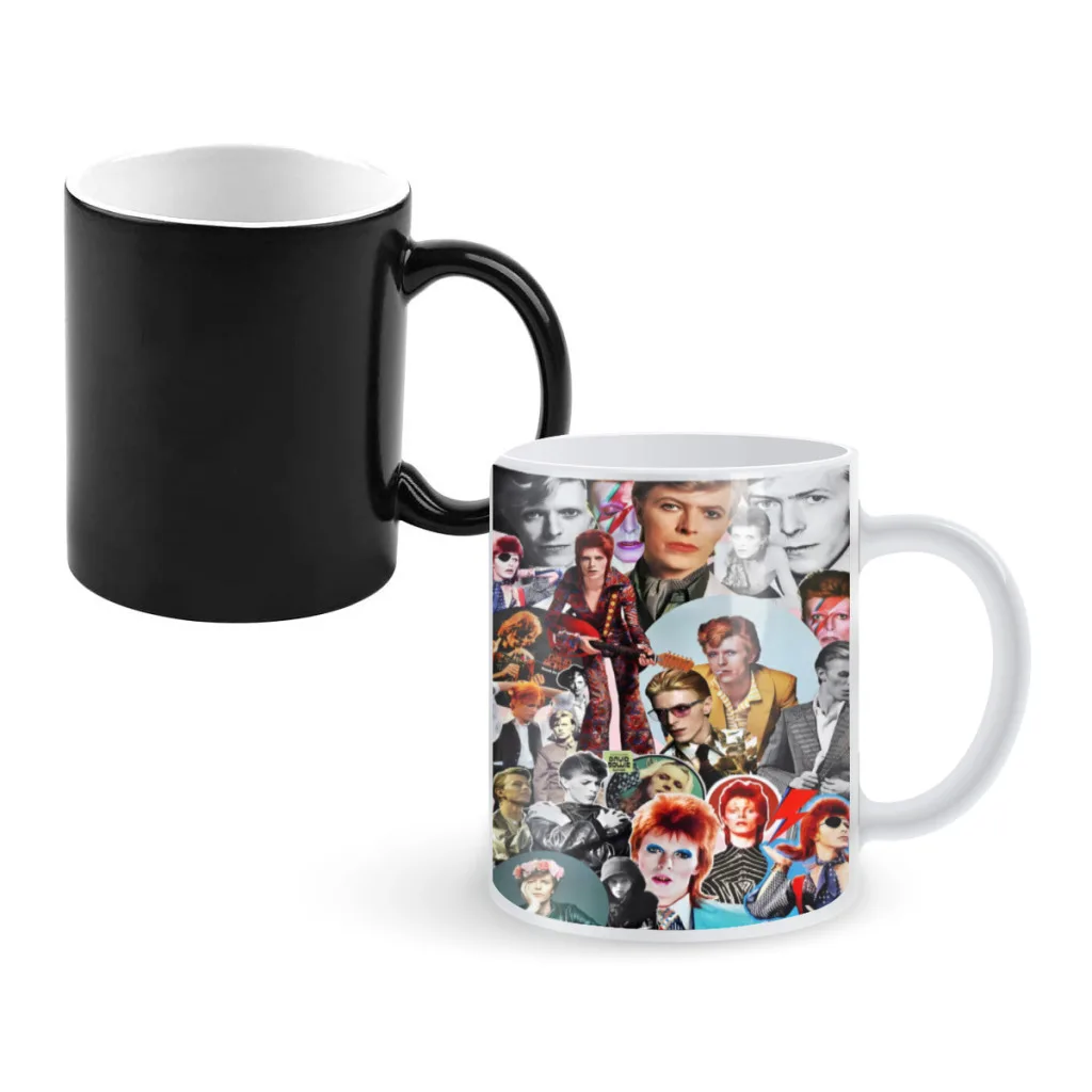 Star Single Davids Bowies кружки для чая кофе термочашки меняющие цвет керамическая чашка