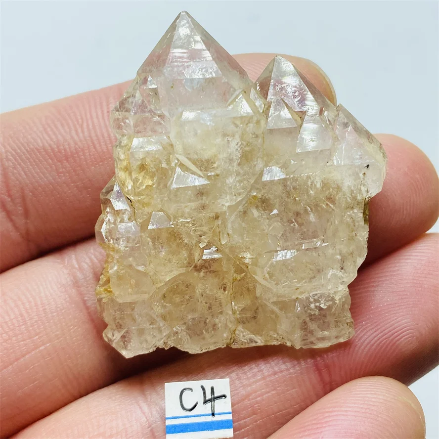 Натуральный замок из кристаллов Herkimer Diamond