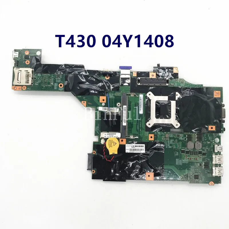 

High Quality Laptop Motherboard for Thinkpad T430 T430i QM77 GPU N13P-NS1-A1 5400M DDR3 FRU 0B56240 04Y1408 100% Full Tested OK