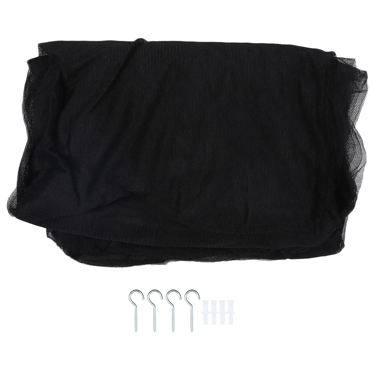 Mosquito Net For Queen/king Sized Bed 190*210*240cm (black)