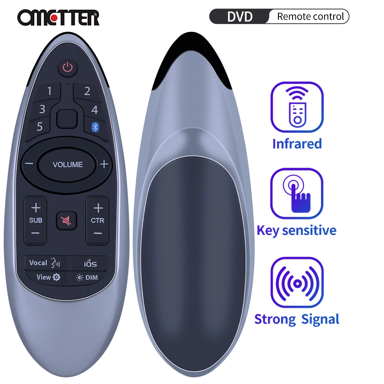 Новый пульт дистанционного управления CRB91A00 для Qsoniq Bluetooth-Совместимый DVD аудио IOS плеер
