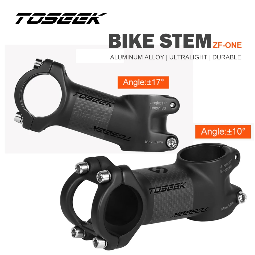 

Основание руля горного велосипеда TOSEEK ZF, 10 градусов/17 градусов, 31,8 мм, 60/70/80/90/100 мм