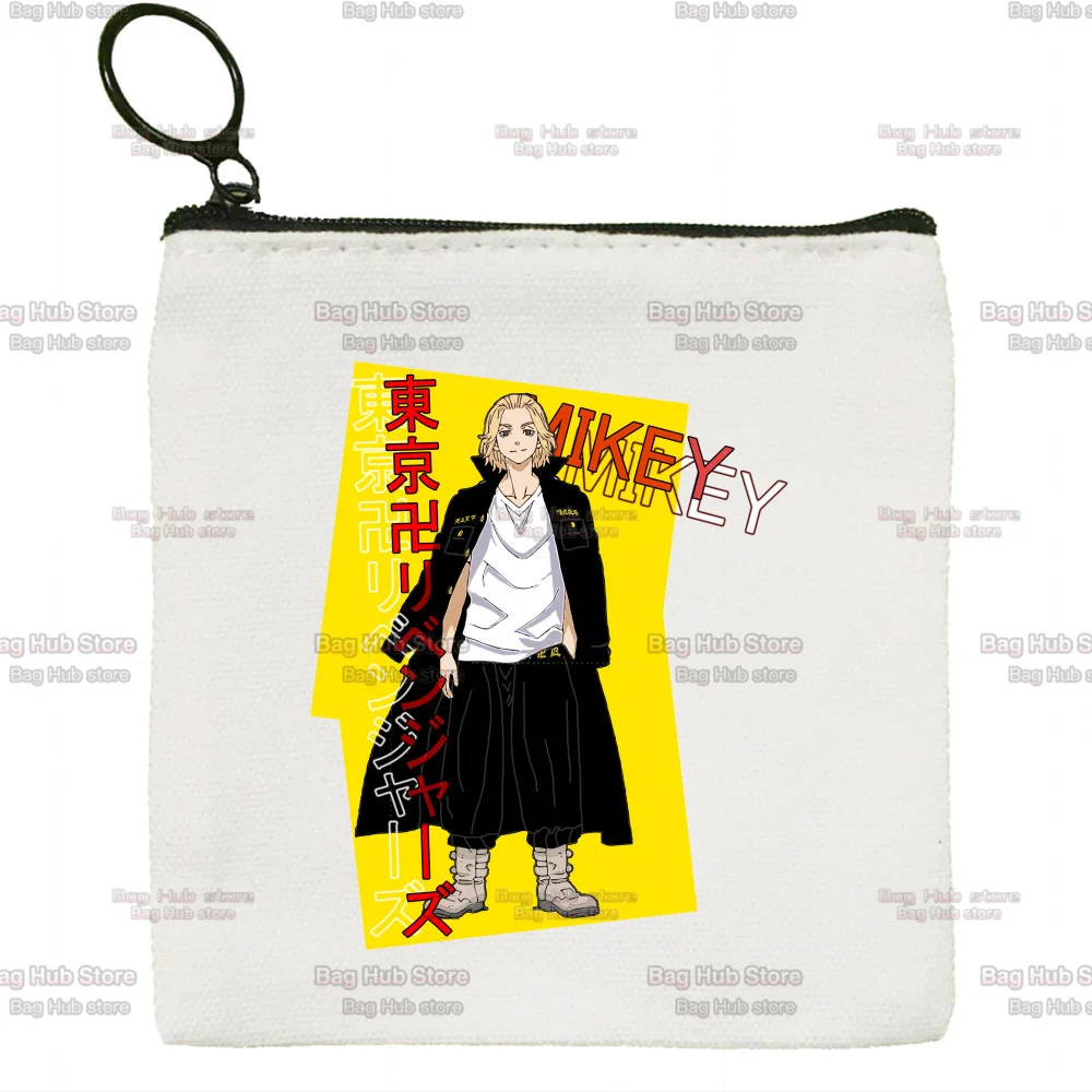 Tokyo Revengers Manjiro Sano Chifuyu Matsuno Wallets Coin Pocket Vintage Male Purse Function Boy and Girl Wallet Card Holders