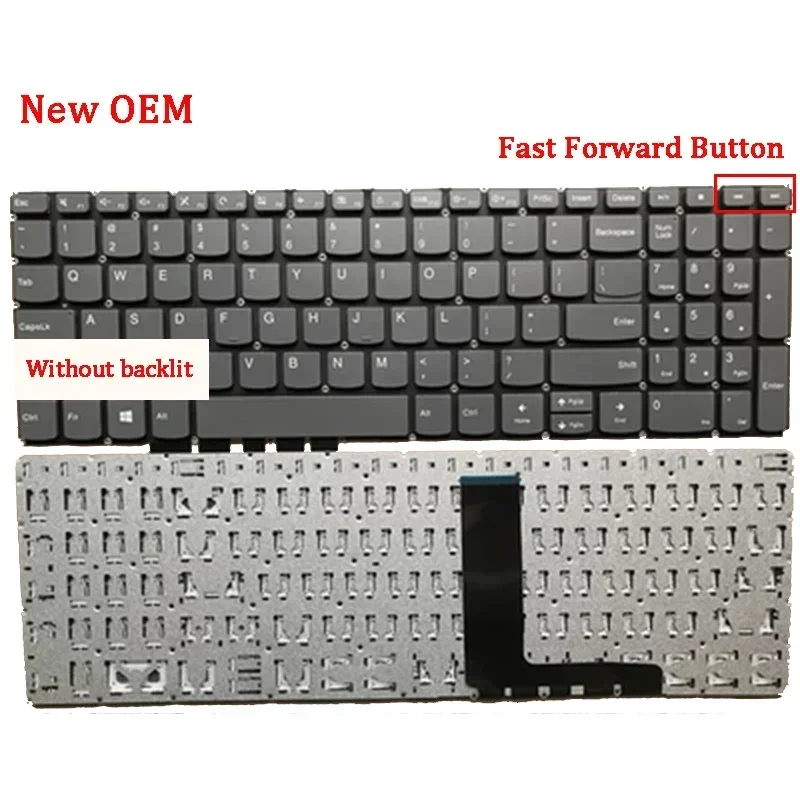 Новая оригинальная сменная клавиатура для ноутбука Lenovo 330s-15ikk 15R 15ast V330 720s-15ikk 300