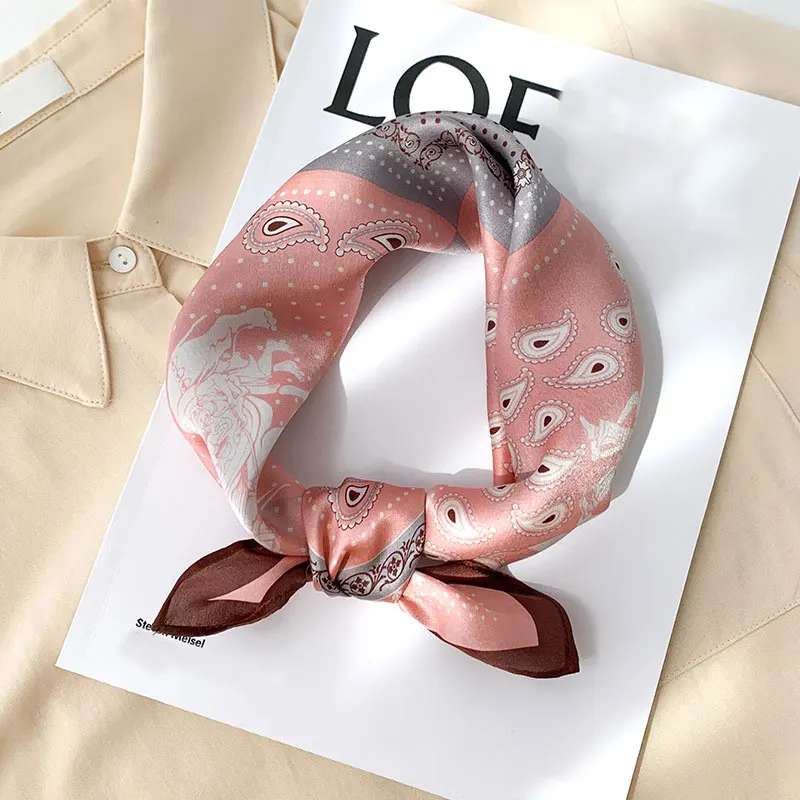 Luxury brand 2022 women scarf 100% silk scarves shawls lady wraps soft pashimina female Echarpe Mulberry Spring Headband Hijab |