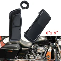 honhill 2pcs motorcycle dual 6x9 saddlebag speaker lids for harley touring road king electra glide street glide 1993 2013 2012
