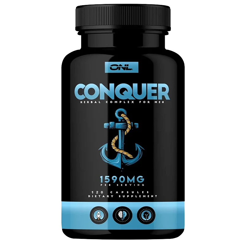 

Conquer Male Advanced Fertility Supplement - Supports Sperm Count, Motility, Health Herbal Complex - All Natural Energy Booster