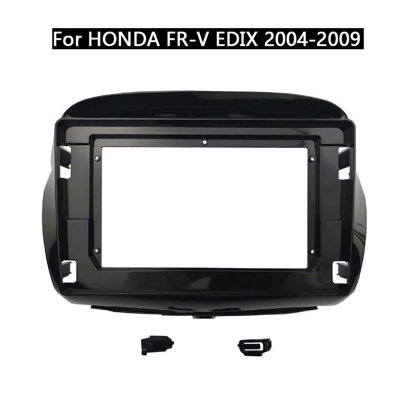

9/10 дюймовая Автомобильная радиоустановка Fascia ДЛЯ HONDA FR-V EDIX 2004 2005 2006 2007 2008 видеопанель 2 Din рамка монтажный комплект