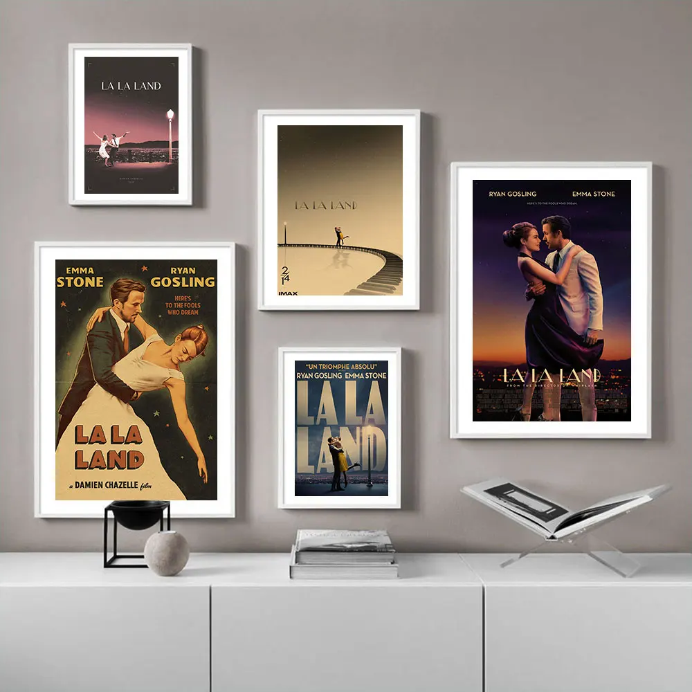 Настенный декор La Land ретро постер винтажный художественная крафт-бумага