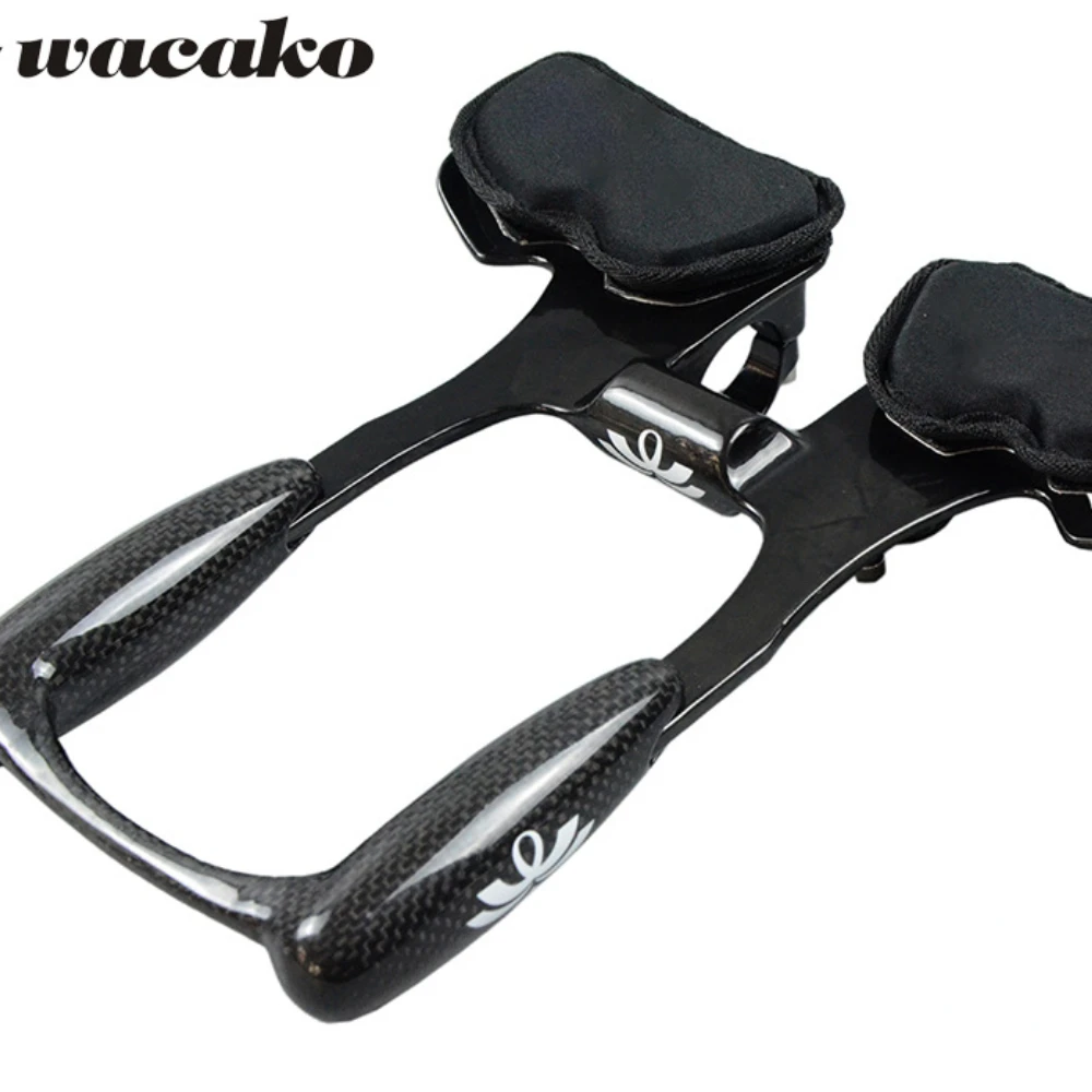 

Authentic! Wacako Full Carbon Fiber Mountain Highway Vehicle Bicycle Handlebar Auxiliary Handle Triathlon Handlebar