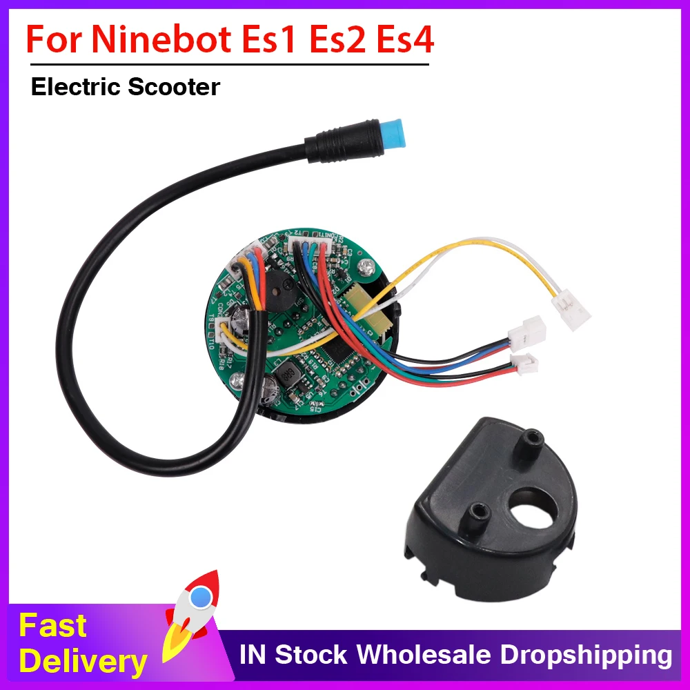 

For Ninebot ES1 ES2 ES3 ES4 Dashboard Electric Kickscooter Scooter Circuit Board Parts Panel Display Dash Board+cover Accessorie