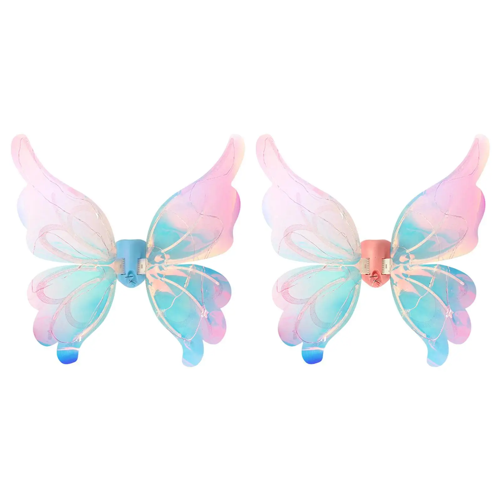 

Angel Wing Pretend Play Fairy Wing LED Butterfly Wing for Festivals Photo Props Stage Performance Halloween Birthday