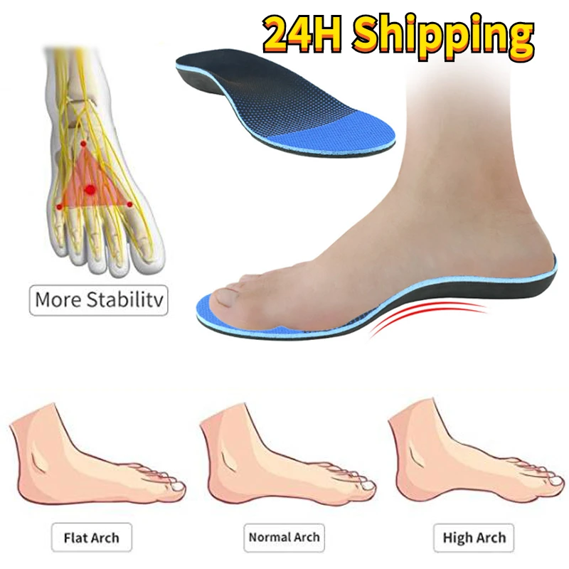 

1Pair of Flat Foot Correction Insole XO Type Leg Foot Valgus Flat Correction Male and Female Foot Arch Correction Foot Care Tool