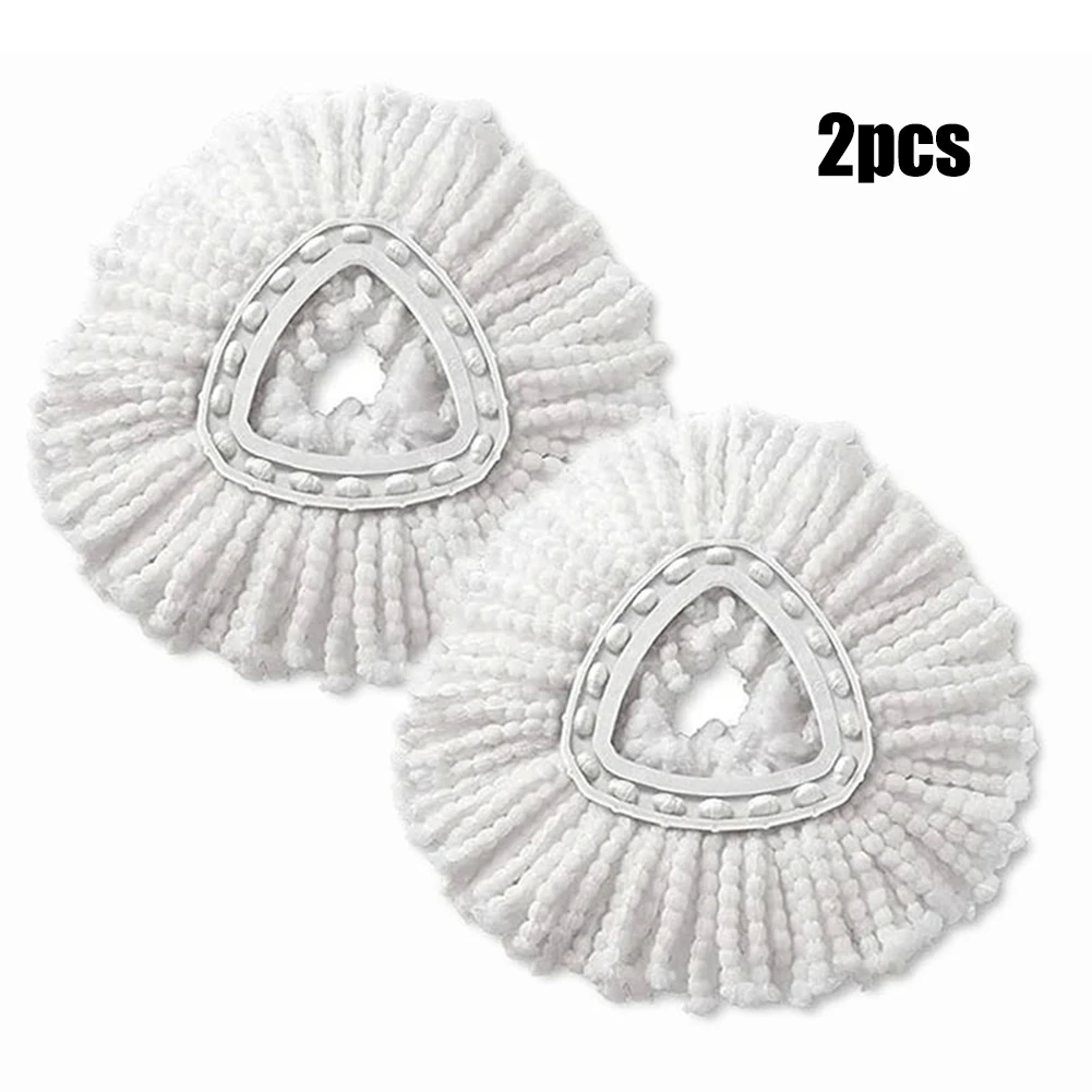 

2 Pack For O-Cedar EasyWringSpin Mop Refill Reusable Washable Swivel Mop Refill Microfiber Pad Household Cleaning Tool