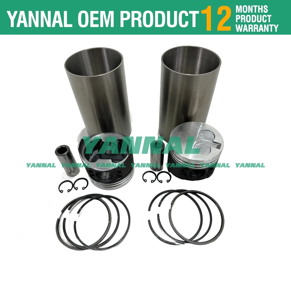 Комплект гильз цилиндра 2TNV70 для двигателя Yanmar экскаватора Kobelco Z66PR запасные части