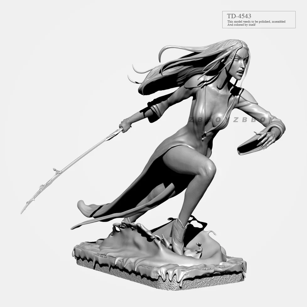 50 мм 75 наборы моделей из смолы красота бесцветные и самособранные (3D печать)