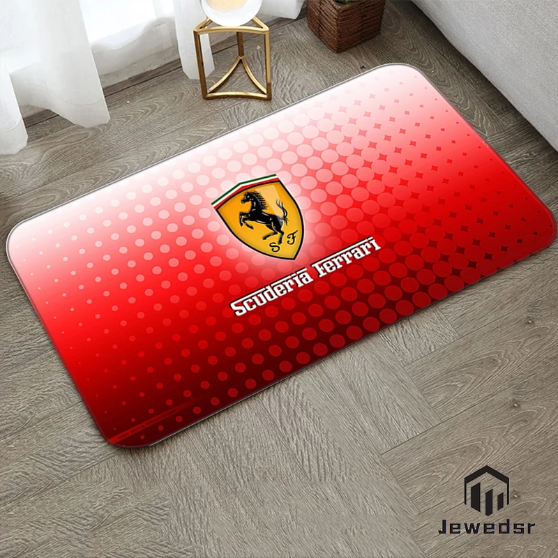 Door Mat Entrance Mats Kitchen Ferrari Hallway Carpet Floor Home Balcony Cute Rug Bath Bedroom Children Rugs Living Room Carpets