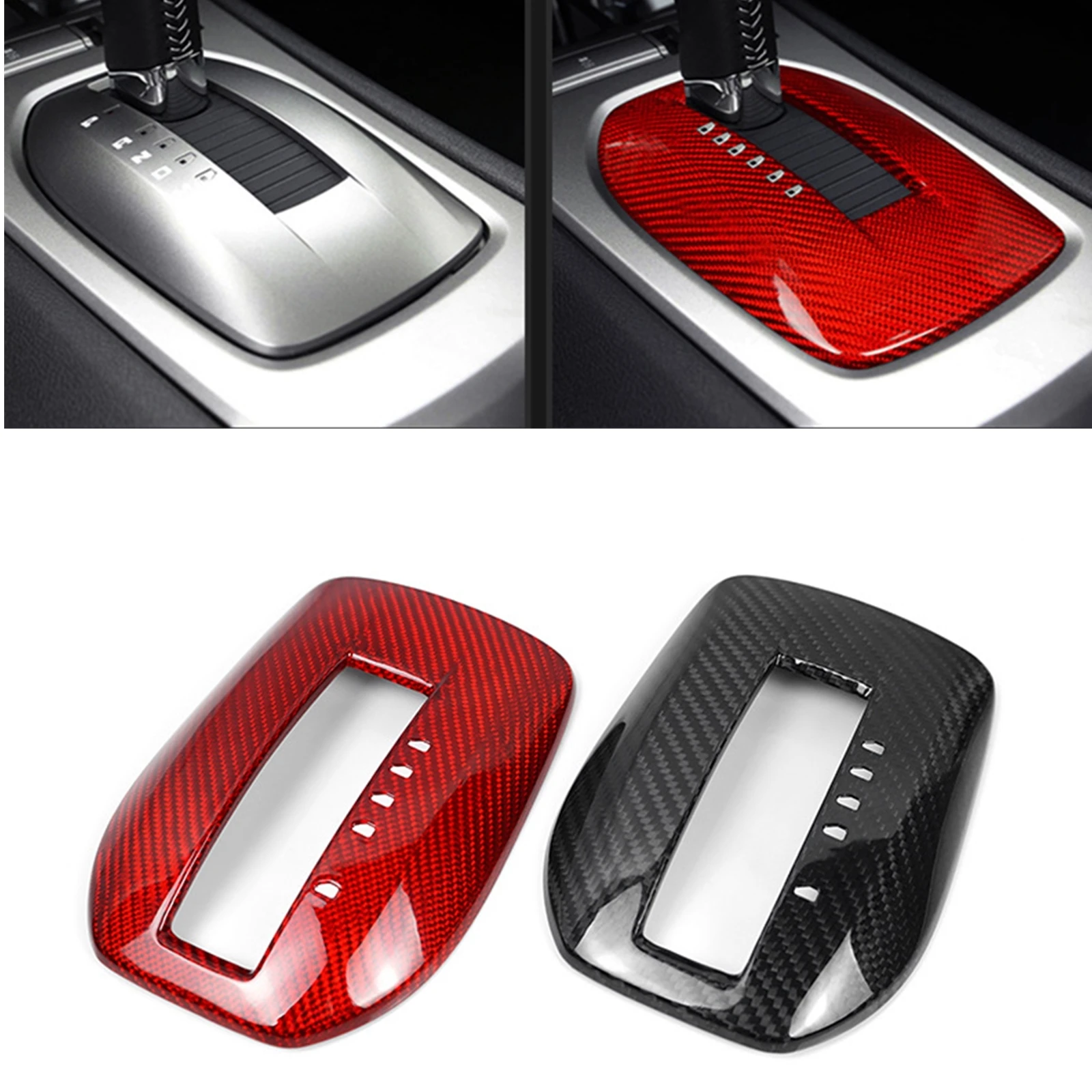 Автомобильная консоль панель переключения передач накладка рамка наклейка из