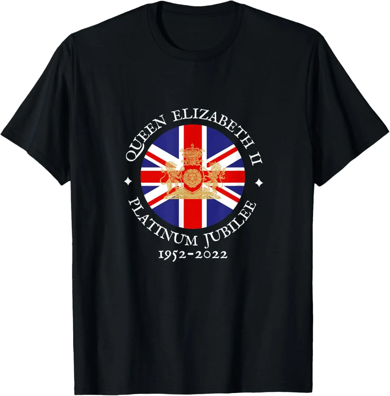 Футболка QUEEN ELIZABETH'S PLATINUM JUBILEE 2022 Великобритания ФЛАГ UNION JACK