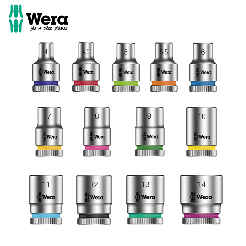 

Шестигранный ключ WERA Zyklop 8790 HMA 1/4", набор головок