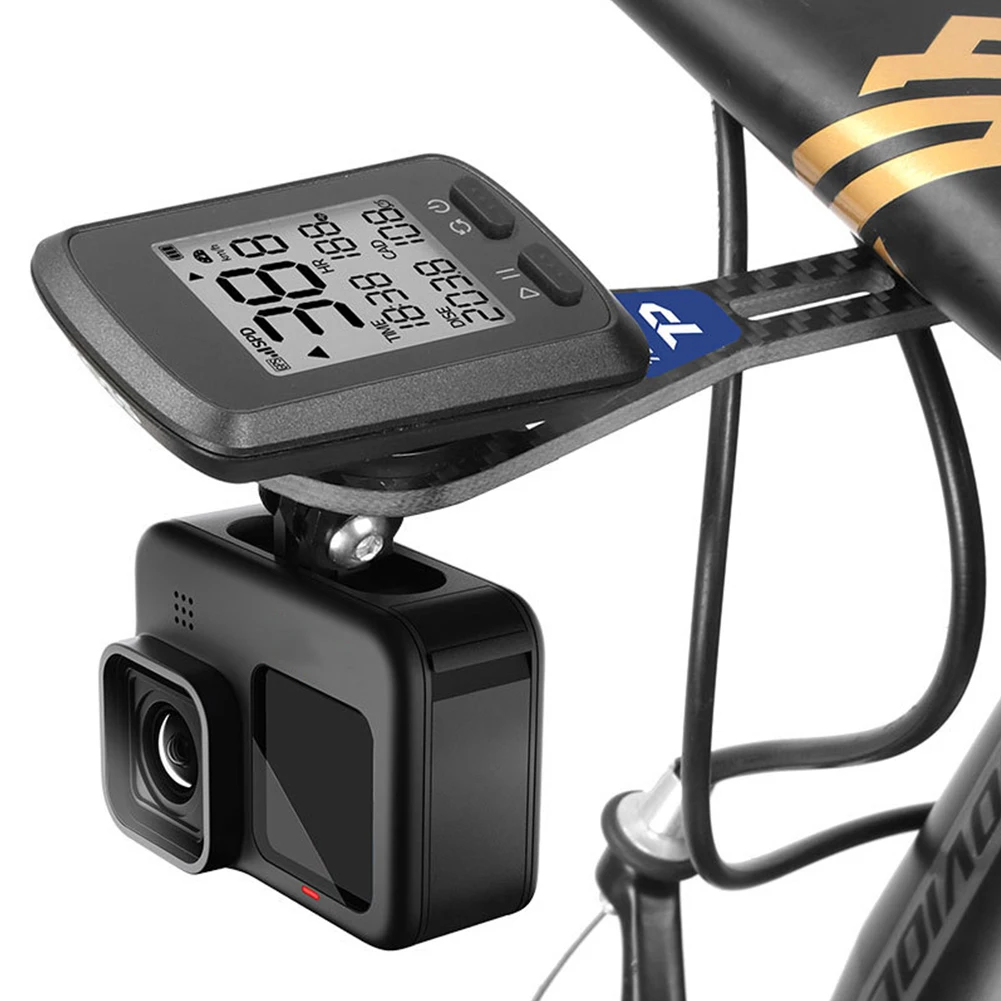 Велосипедный держатель компьютера из углеродного волокна для камеры велосипеда