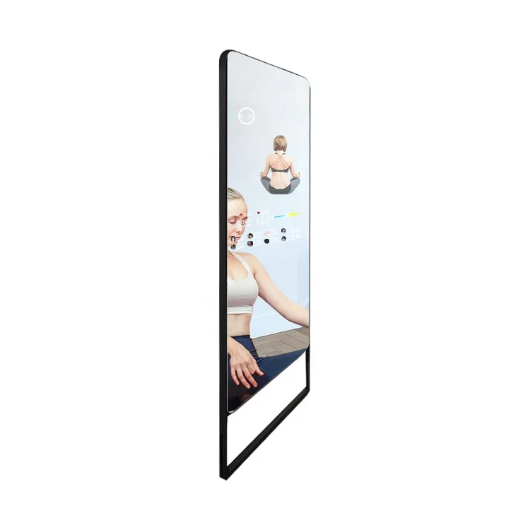 

Magic Exercise Mirror Wifi Support Lcd Touch Screen Android Smart Interactive Health Digital Display Workout Mirror