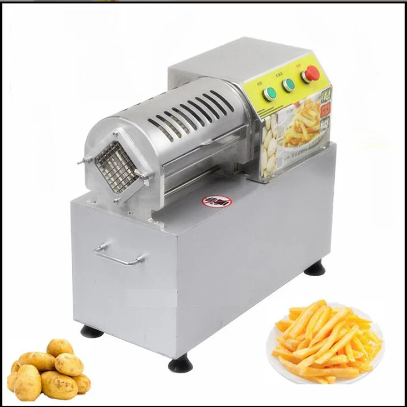 

Electric Potato Chips Cutter French Fries Cutting Machine Small Carrot Stick CuttingMachine