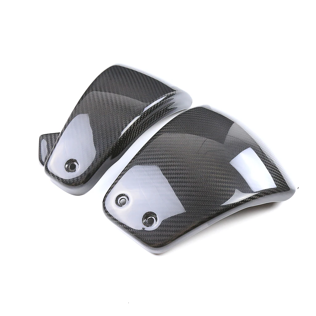 Фото Для Harley Davidson Lowrider S 2022-2025 Softail: Комплект защитных накладок на боковые панели батарейного отсека из карбона, аксессуары для мотоциклов №5