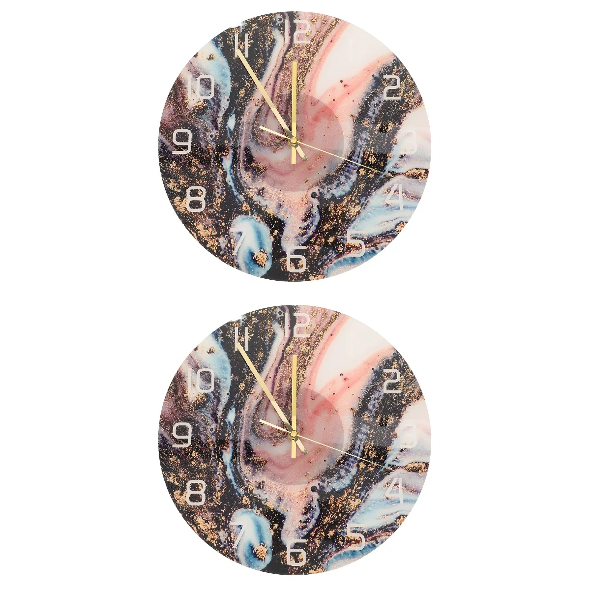 

Wall Clock Household Hanging Acrylic-shaped Delicate Convenient Office Accessories Bedroom Decor