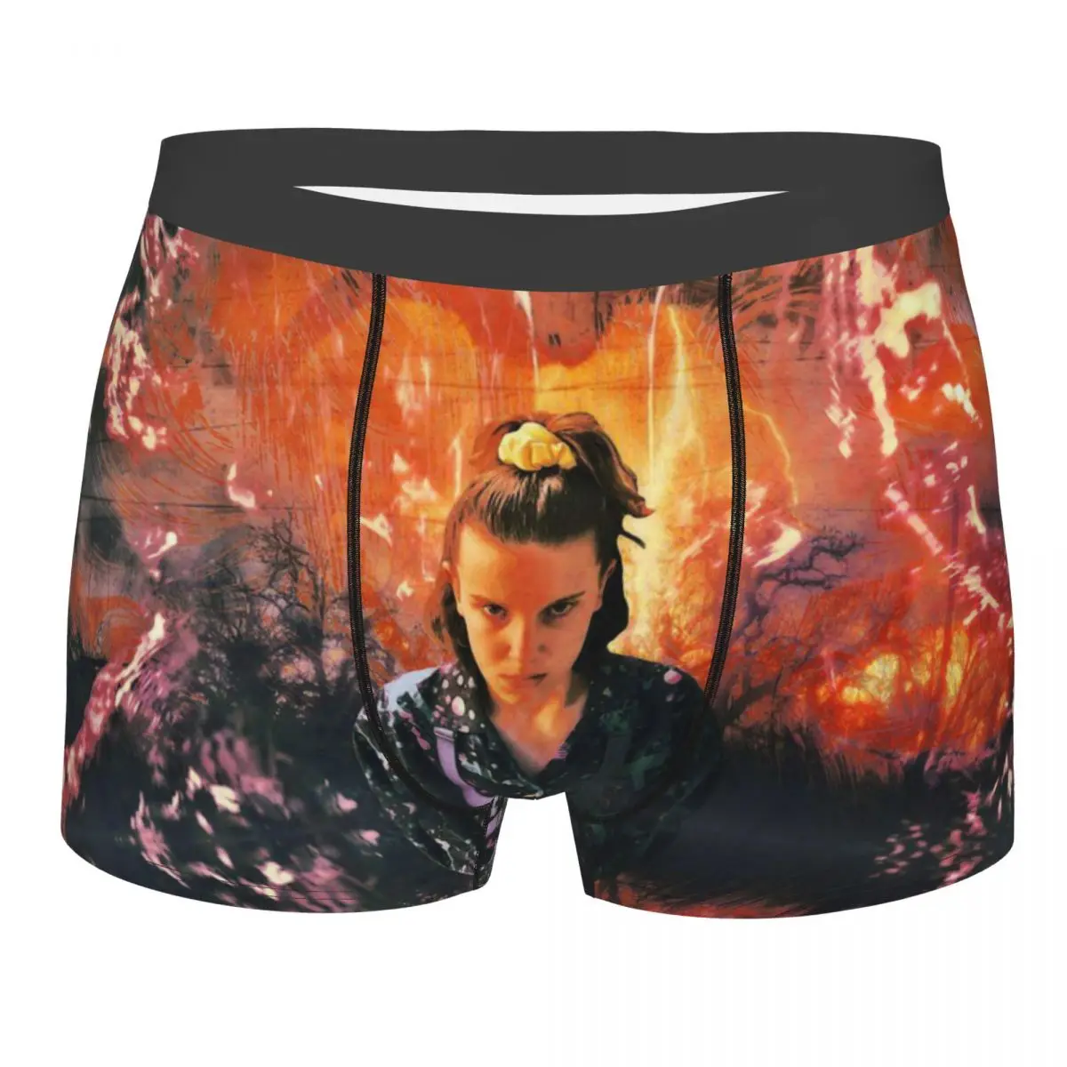 

Monster Stranger Things Underpants Homme Panties Men's Underwear Comfortable Shorts Boxer Briefs