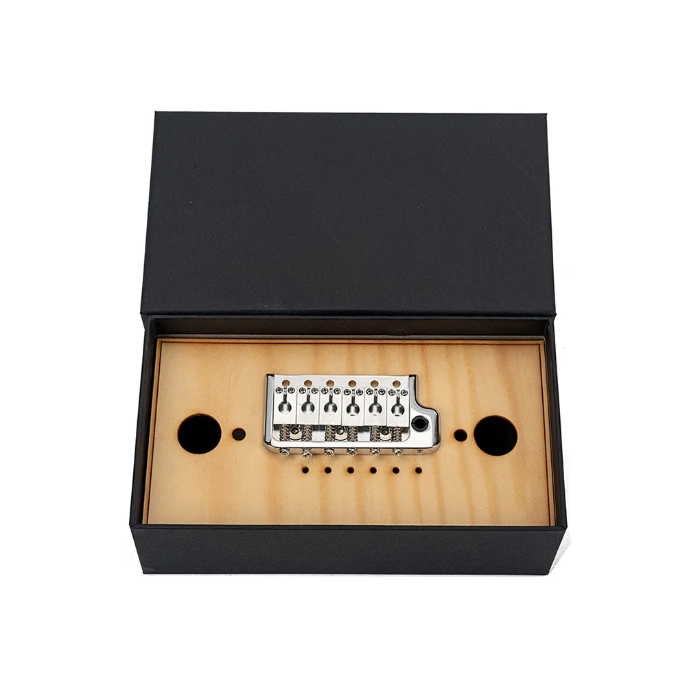 

Guitar Bridge 6-String Instrument Accessories Guitars Supplies Lefty Single Bridges Screws Decorative Replaced Part