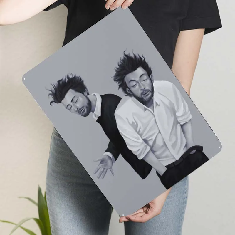 Том Йорк репер жестяная вывеска музыкальный плакат украшение для бара