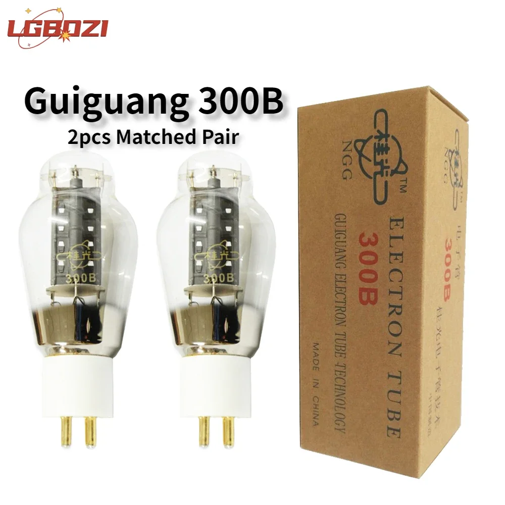 Фото Вакуумная лампа Guiguang 300B (замена 300B, 300B-98, 4300B) для усилителей Hi-Fi аудио, точная подборка, четырехканальная №1