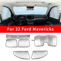 for 22 models of ford maverick full window glass sunshade car interior sunshade uv protection front windshield sunshade
