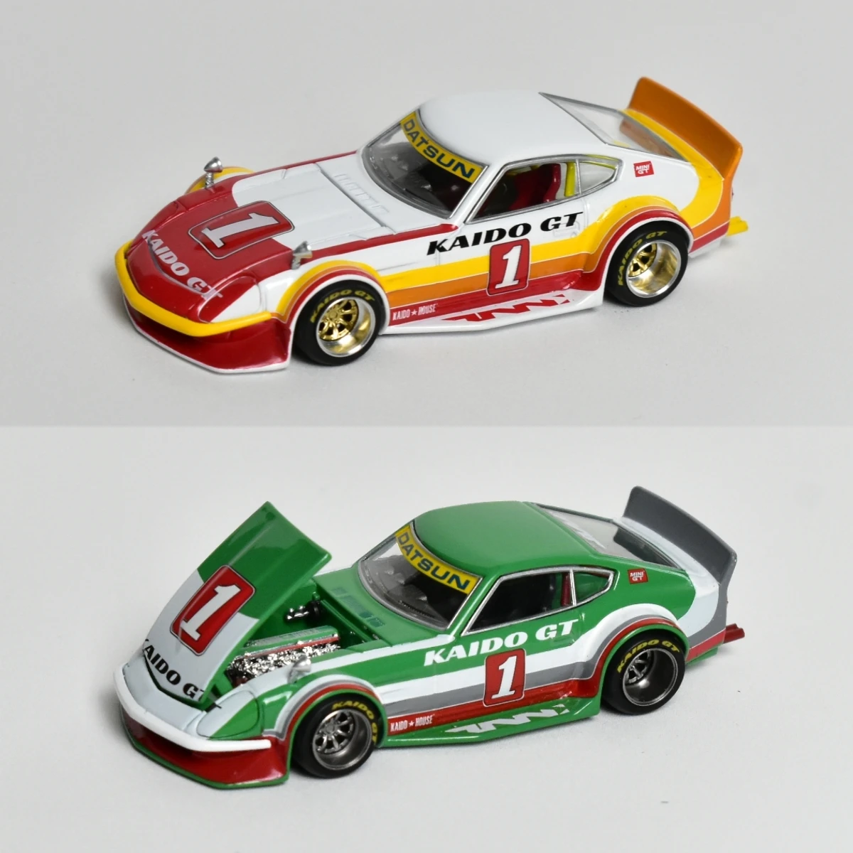 

KaidoHouse+MiniGt 1:64 Datsun Fairlady Z GT V2 Diecast Model Car