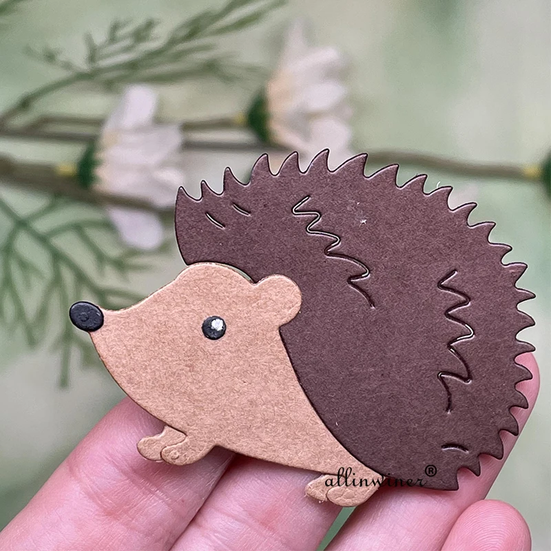 

New Hedgehog decoration Metal Cutting Dies for DIY Scrapbooking Album Paper Cards Decorative Crafts Embossing Die Cuts