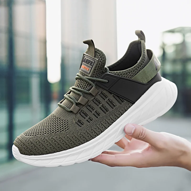 Кроссовки мужские для бега удобная спортивная обувь мягкие кеды тенниса ходьбы