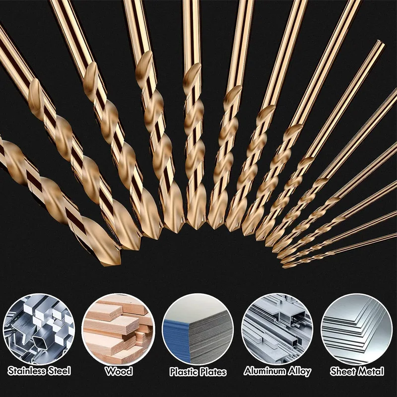 Спиральные сверла из быстрорежущей стали 2 0-13 мм отверстие для отверстий