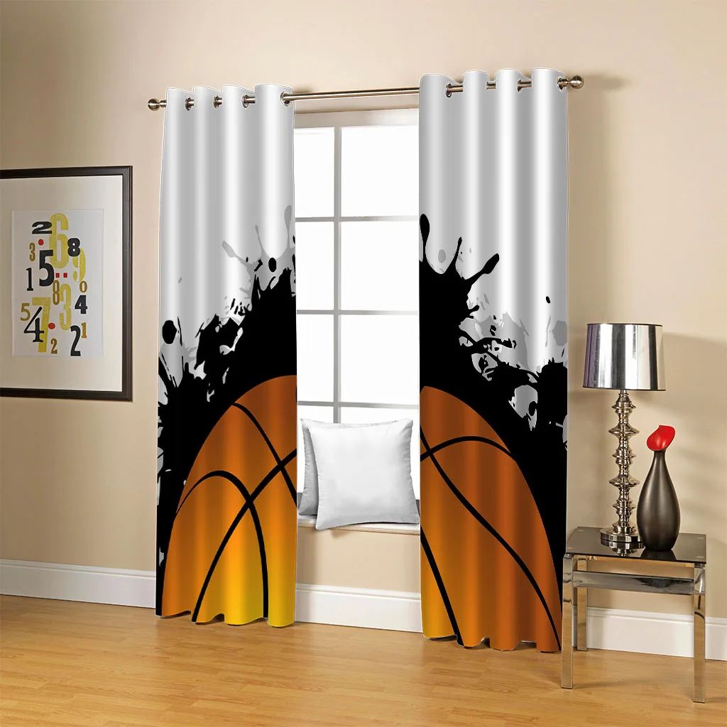 Детские плотные шторы по индивидуальному заказу 3D креативный спортивный