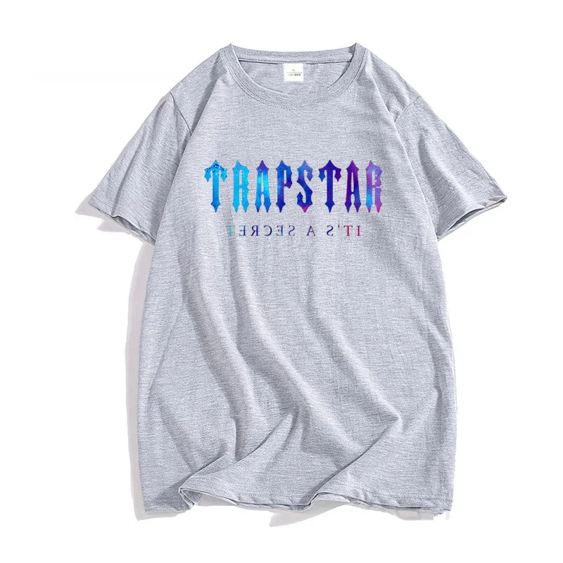 

Brent Faiyaz Trapstar London Cotton Short Sleeve Men's T-Shirt Black Print T-Shirt Unisex Hip Hop Street T-Shirt