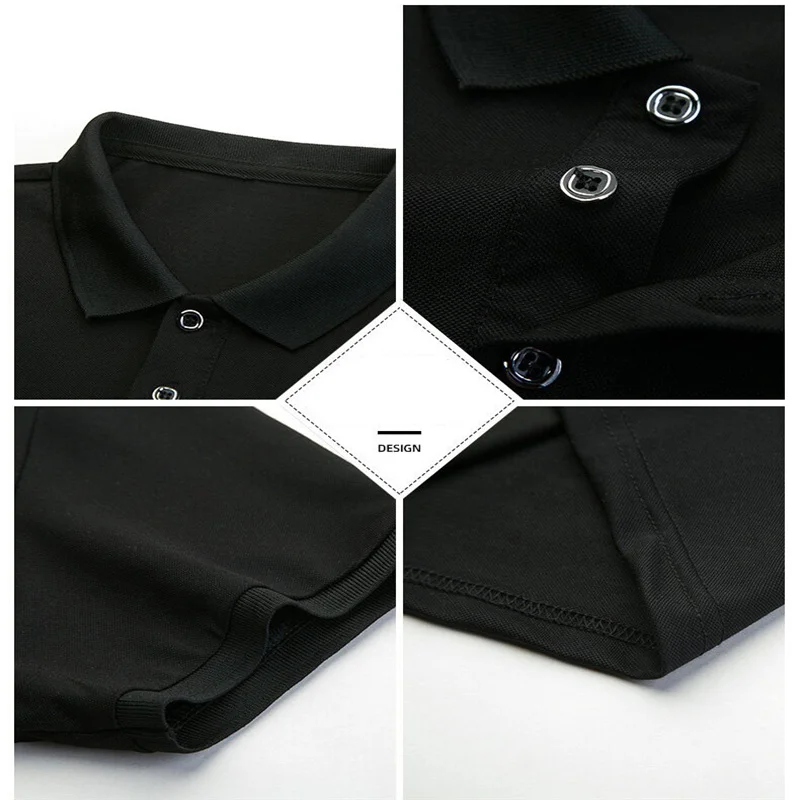 Men's Golf Shirt Short Sleeve T-shirt Men's Sweatshirt Quick drying Summer Embroidery LOGO