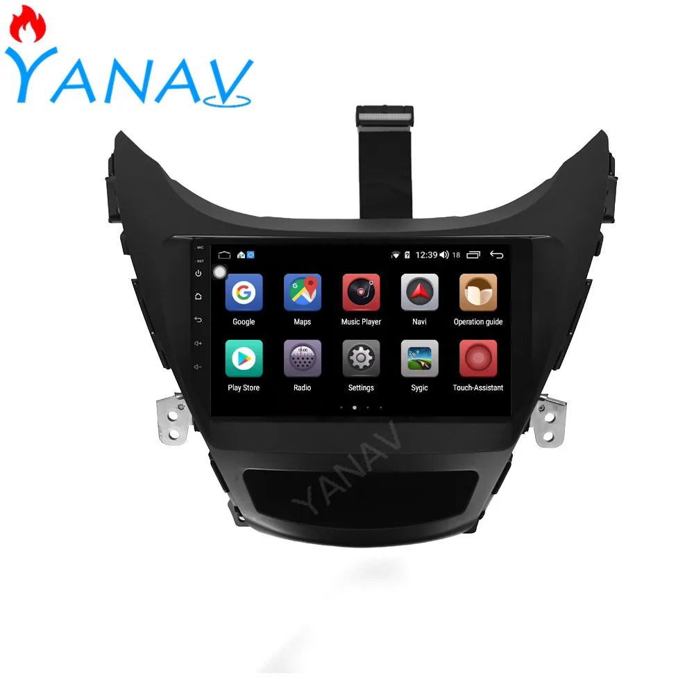 

Автомагнитола 2 Din на Android для Hyundai EV Elantra 2012-2016, головное устройство, мультимедийный DVD-плеер, GPS-навигация, стереоприемник Carplay