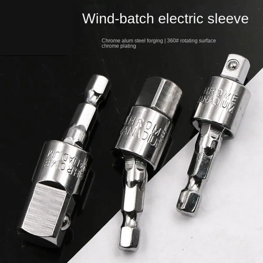 

Extension Drill Bits Power Tools Accessories Drill Socket Adapter For Electric Wrench Chrome Vanadium Steel Drill Bit Holder