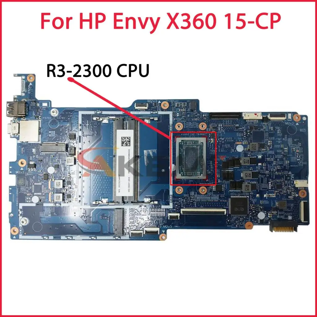 L33151-001 для HP Envy X360 15-CP 15Z-CP материнская плата ноутбука 17890-2 448.0EE04.0021 W/ AMD R3-2300 CPU DDR4 |