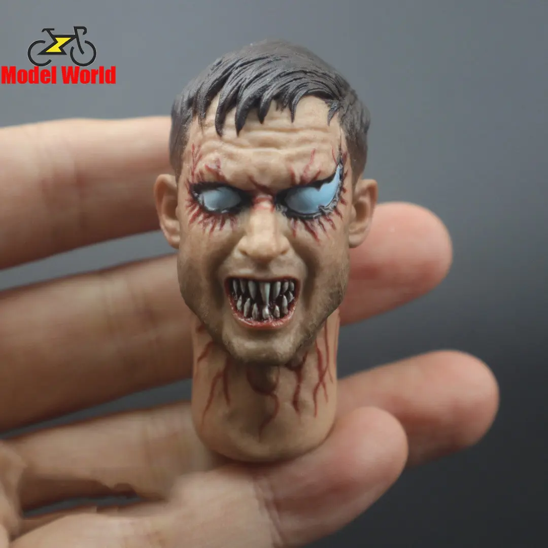 

Масштаб 1:6 голова зомби Кристофер Джон Грейс Лепка ПВХ голова резьба модель подходит для 12 дюймов мужской солдат экшн-фигурки Куклы