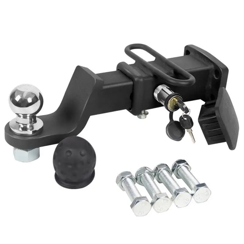 

Drop Hitch Ball Mount Anti-Theft Trailer Hitches For Towing 2 Inch Steel Tow Balls With Key Locks For Automotive Cars Trucks