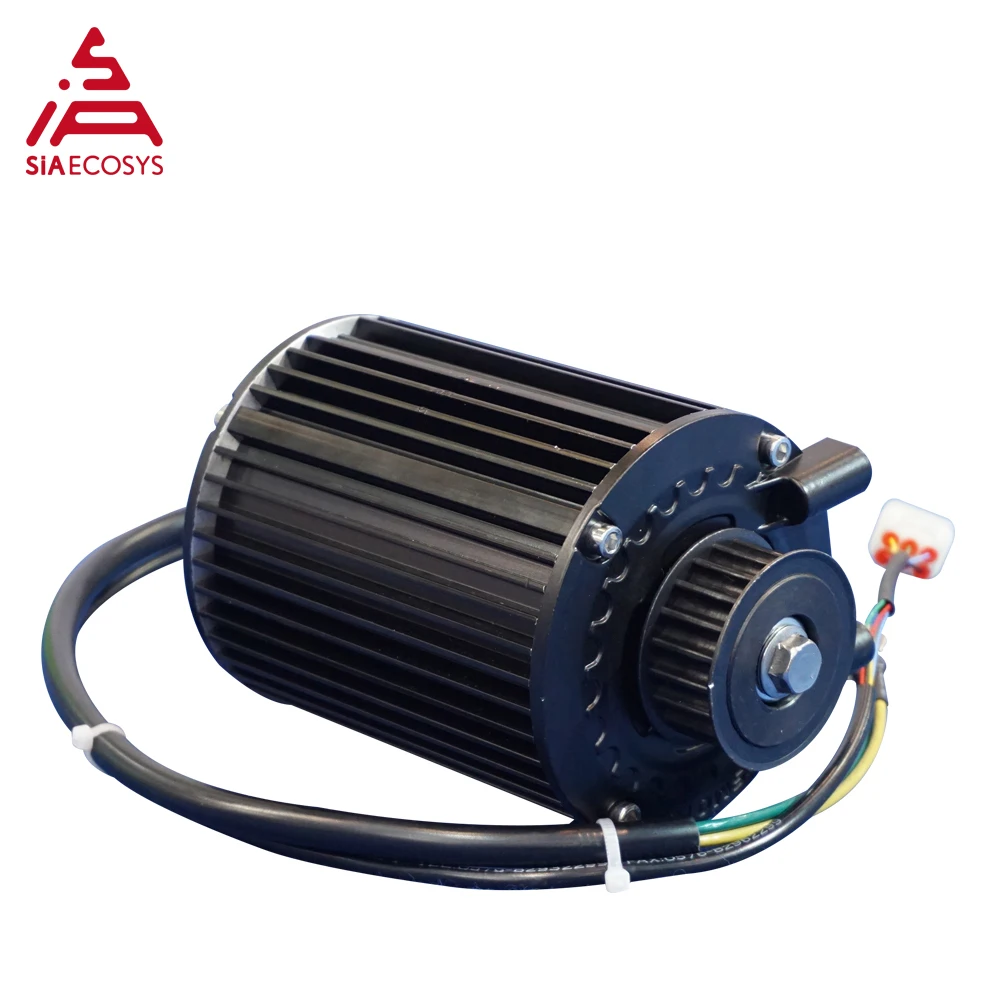 Фото QS 1000W 72V 55KPH 428 Комплект двигателя со средним приводом со звездочкой и контроллером EM50SP для электрического скутера №3