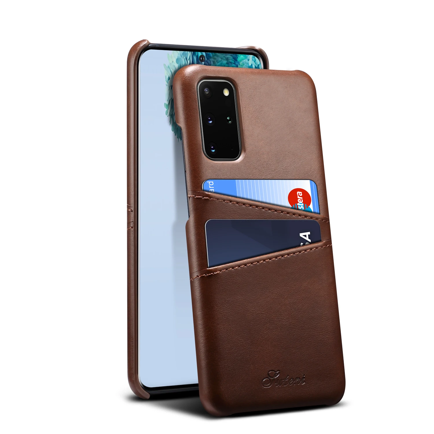 

Skin Feel Wallet Card Case For Samsung Galaxy A12 A02 A02S A22 A32 A42 A52 A72 A82 Leather Phone Cover Coque A21S A41 A51 A71