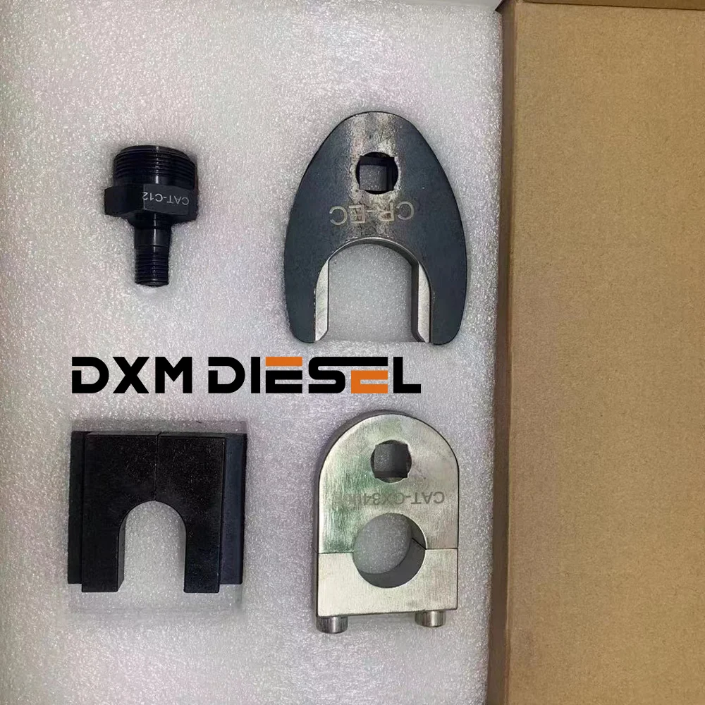 

DXM for CAT C12 C15 Common Rail Diesel Injector Clamp Caterpillar Medium Pressure Disassemble Wrench Repair Tool Kits Adaptor